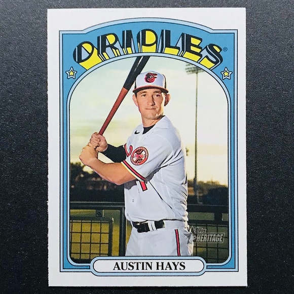 Austin Hays - 2021 Topps Heritage #53 - Picture 1 of 2